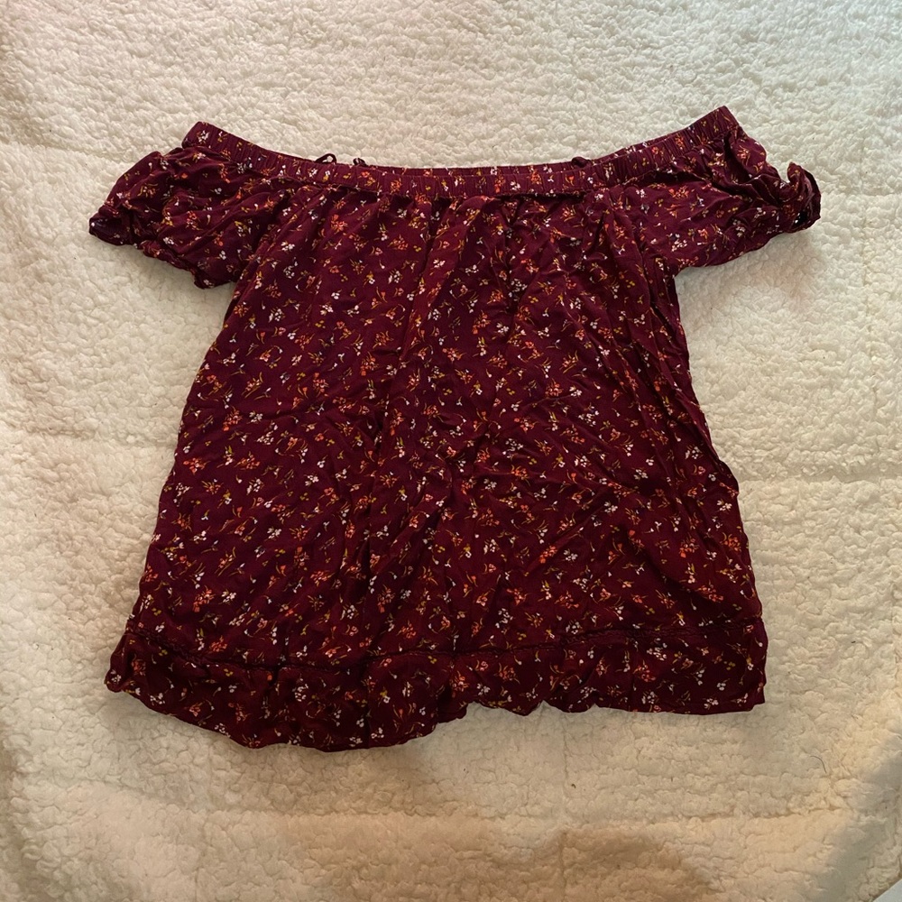Strapless Flowy Top